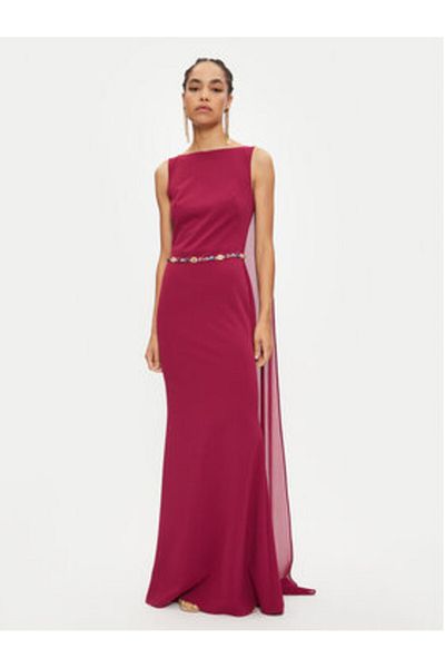 RINASCIMENTO Women's Evening Dress CFC0120016003 Burgundy