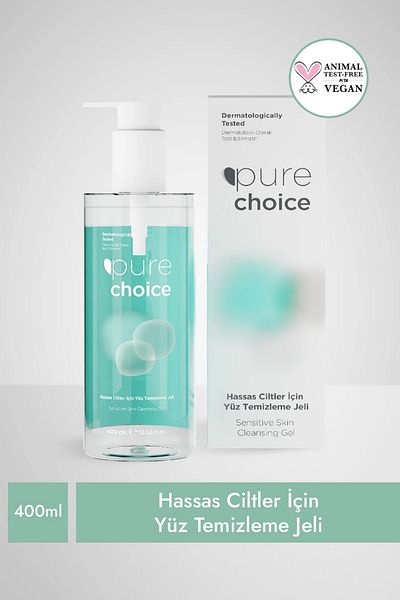 Pure Choice Facial Cleansing Gel for Sensitive Skin 400 ml