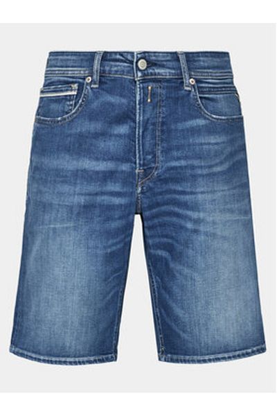 Replay Pantaloni scurți din denim pentru bărbați M1072 .000.573 64G albaștri