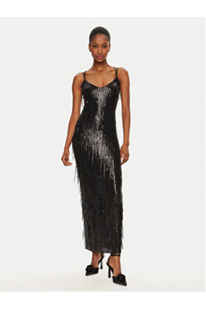 RINASCIMENTO Rochie de seară pentru femei CFC0121687003 Negru