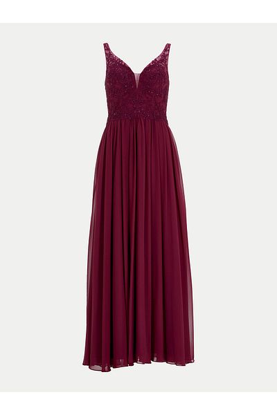 Hey Kyla Women's Evening Dress 5AI070HK Burgundy