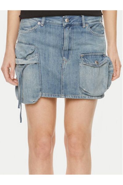 Replay Women's Denim Skirt W9934 .000.794 675 Blue