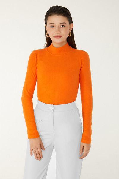 TOFİSA Ribbed Badi Orange - 26538