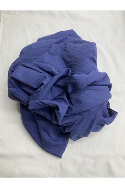 Yiğit Kumaş Indigo Single Jersey Fabric, Piece 280X175 cm