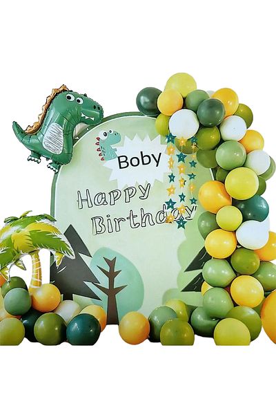 Ropet Happy Birthday party balloon and decoration set, 9017, 91 pcs, Ropet