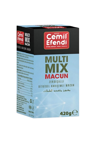 Cemilefendi Multi Mix Zerdeçallı Bitkisel Karışımlı Macun 420 Gr