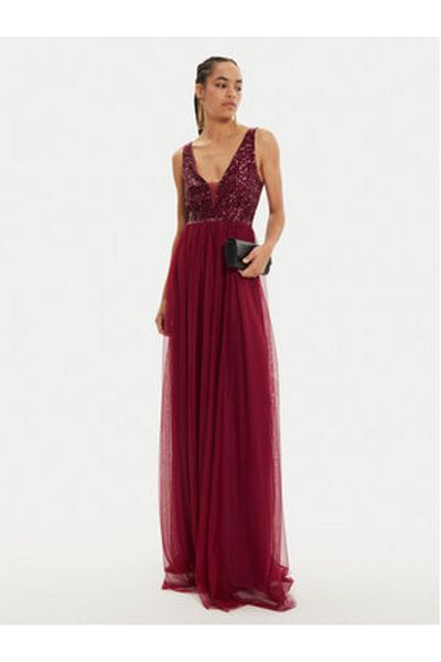 RINASCIMENTO Women's Evening Dress CFC0120052003 Burgundy