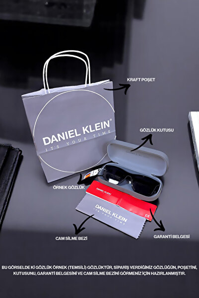 Daniel Klein 100% Polarized Uv400 Protection Green Color Wayfarer Original Men's Sunglasses Dkgg6271C5