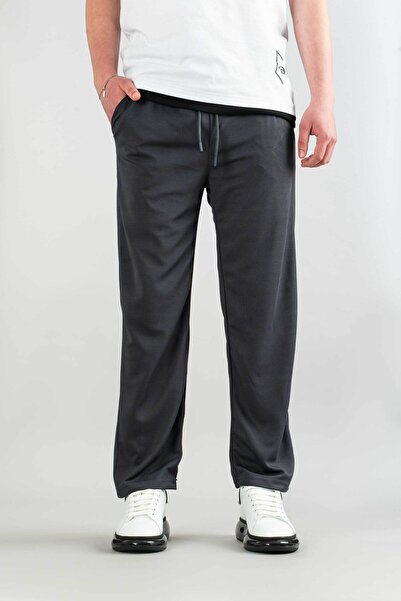 bombe Men's Fabric Canvas Blended Comfortable Fit Bagy Pants Fabric Belted Drawstring Lycra Pants