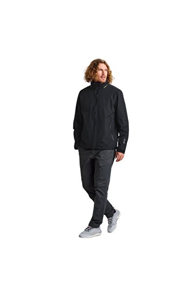 Slam Crew Warm Hooded Men's Black Jacket Men's Jacket A101007S00