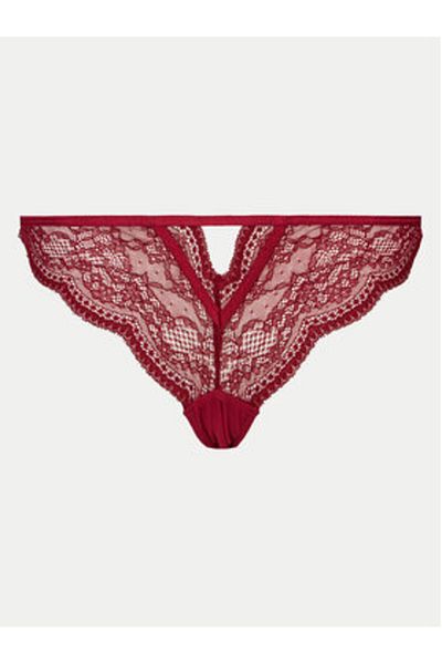 Hunkemöller hunkemoller Women's Brazilian Briefs 206371 Burgundy