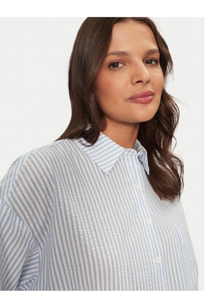Hunkemöller hunkemoller Top de pijama pentru femei 206510 albastru
