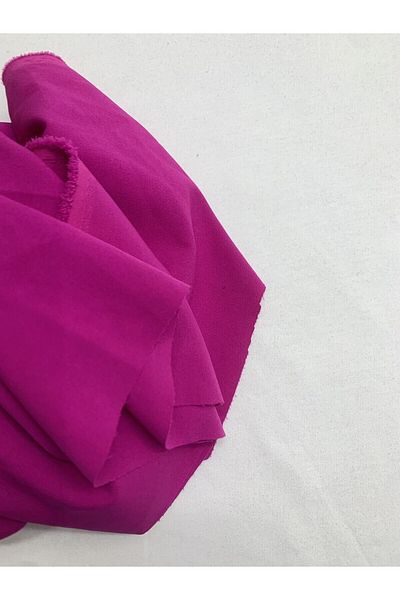 Yiğit Kumaş Dumbbell Fabric, Piece 65X140 cm Fuchsia