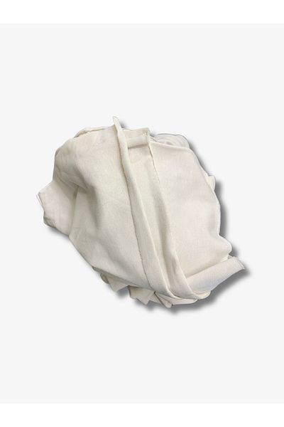 Yiğit Kumaş Cream Tok Single Jersey Fabric, Piece 100X190 cm