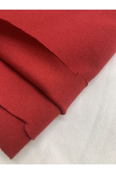 Yiğit Kumaş Red Ribana Fabric, Track 80X180 cm