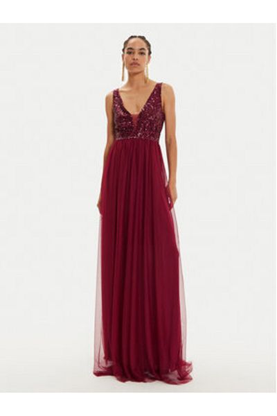 RINASCIMENTO Women's Evening Dress CFC0120052003 Burgundy
