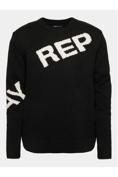 Replay replay Men's Sweater UK2514.000.G2897J Black