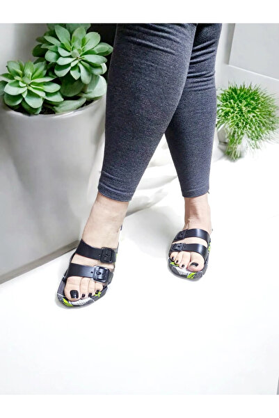 GEZER Шльопанці для пляжу, моря, басейну з подвійною пряжкою, регульованою зручною підошвою