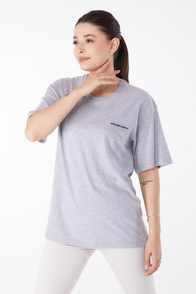 TOFİSA Tricou Stoned Gri - 25475