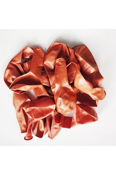 Ropet Set of 100 latex balloons, Rose Gold, 30cm, Ropet