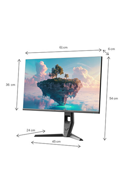 THOMSON M27qg5y14 Gaming Monitör 27" 1 Ms Qhd 180 Hz Adaptive 2560 X 1440 Monitör
