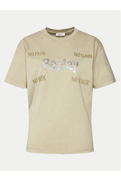 Replay Tricou damă W3072A.000.22658M bej