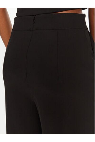 RINASCIMENTO Pantaloni din material textil pentru femei CFC0120597003 Negru