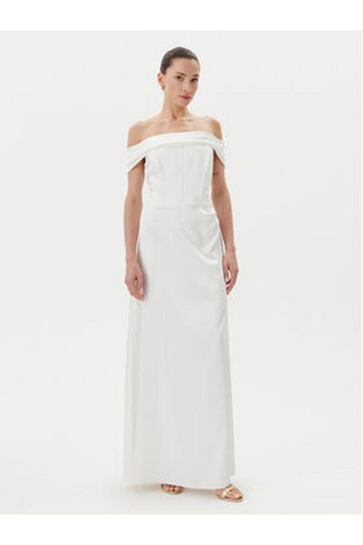 RINASCIMENTO Women's Evening Dress CFC0123802003 White