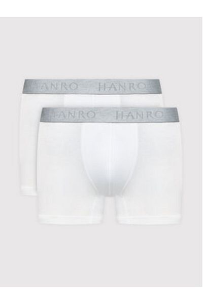 Hanro Men's Set of 2 Boxer Shorts 73078 White