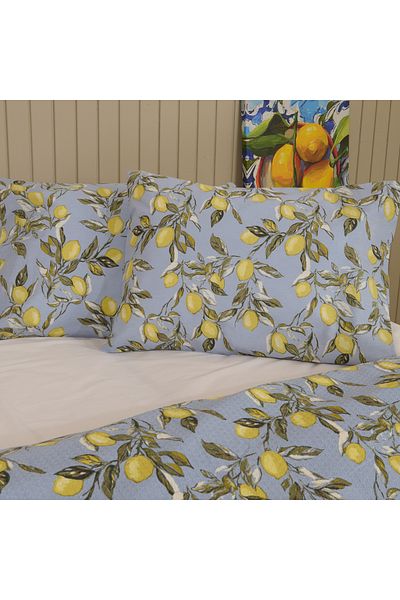 Evidea Soft Fresco Double Pique Set - Blue