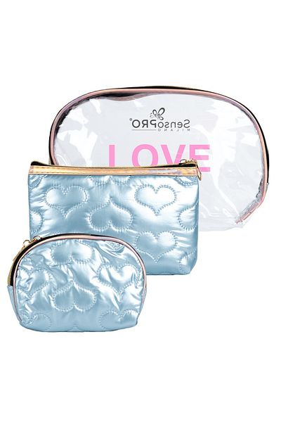 SensoPRO Milano Portofel cosmetic SensoPRO Milano - Travel Story, set de 3 bucăți