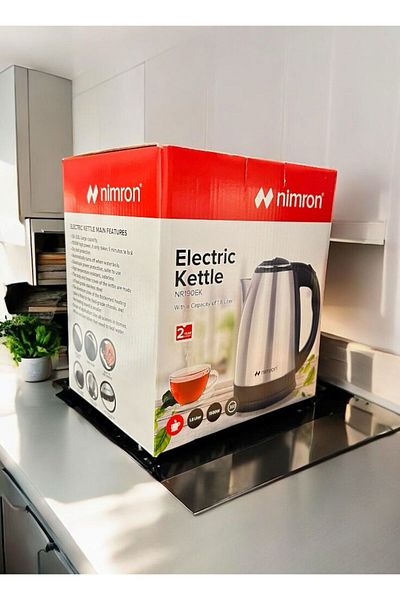 nimron Nimron Steel Kettles 1500 Watts 2-Year Warranty