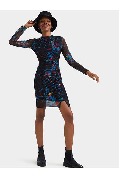 Desigual KAMERON Dress with art print