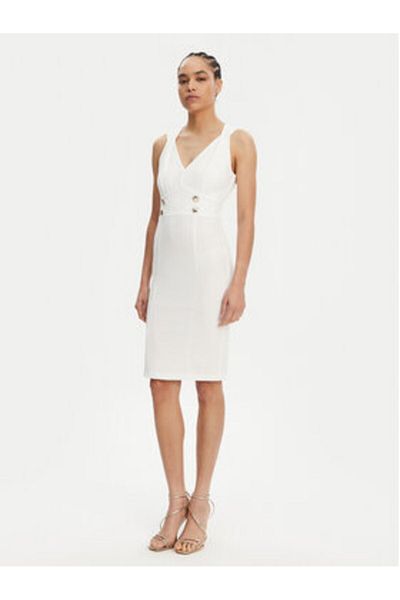 RINASCIMENTO Women's Cocktail Dress CFC0019924002 White