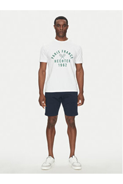 Hechter Paris Tricou bărbătesc 75014 151919 Alb