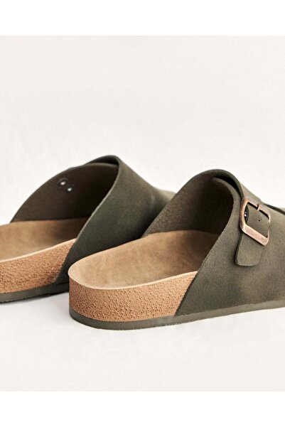 Chirpy Kadın Çift Tokalı Yazlık Tek Bant Terlik