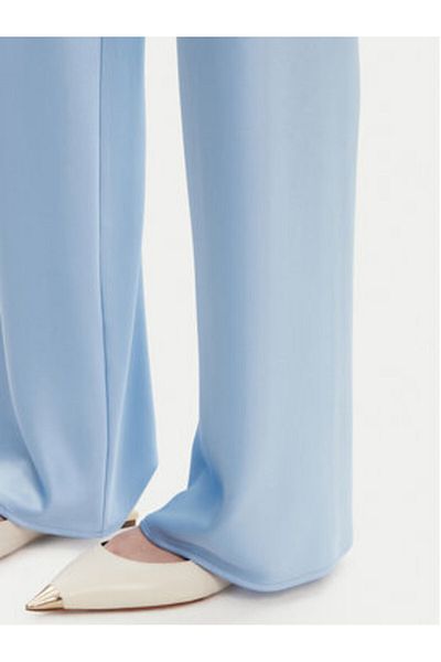 Imperial Pantaloni din material textil pentru femei P5R7JBA albastru deschis