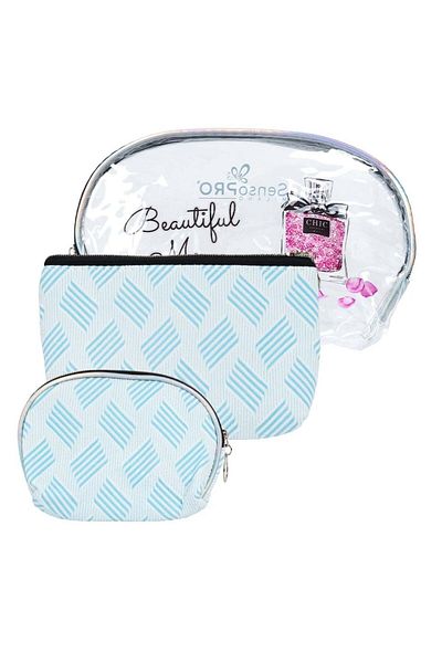 SensoPRO Milano Paletă fard de pleoape Cosmetics - Festival Wave, set de 3 bucăți