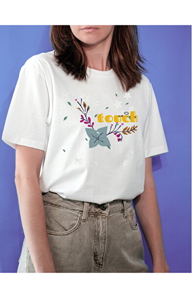 Fine Touch Short Sleeve Comfort Basic Skin Friendly, Breathable, Printed T-Sh...