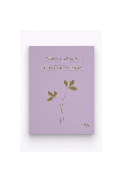 kalipso Pastel Lilac Hard Cover 14X20 Ruled Notebook