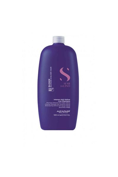 Alfaparf Milano Shampoo for neutralizing yellow tones Alfaparf Milano Semi Di Lino Blonde, Shampoo, 1000 ml