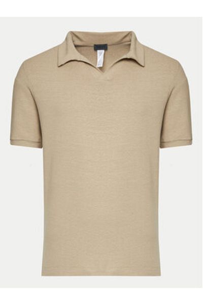 Hanro Polo bărbătesc 75918 bej
