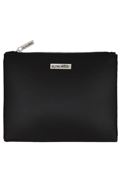 LUXORISE Makeup Brush & Accessories Bag, Black