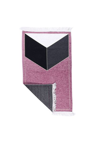 MANASEK Polyester & Cotton Prayer Mat (68 X 116 Cm)