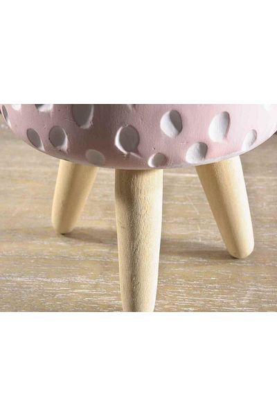Decorer Set 4 Ghivece Flori Ceramica Flora 11x16 Cm