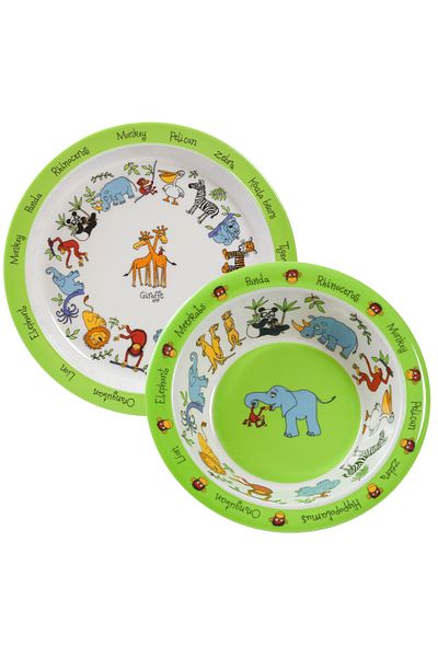 Tyrrell Katz Melamine Food Plate - Food Bowl // Jungle