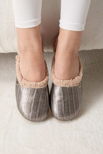 TOFİSA Gray Women's House Slippers - 23490