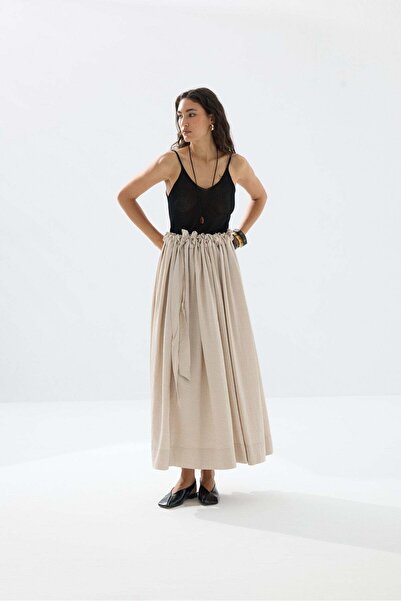Tailors Room Спідниця з підв'язками - бежева