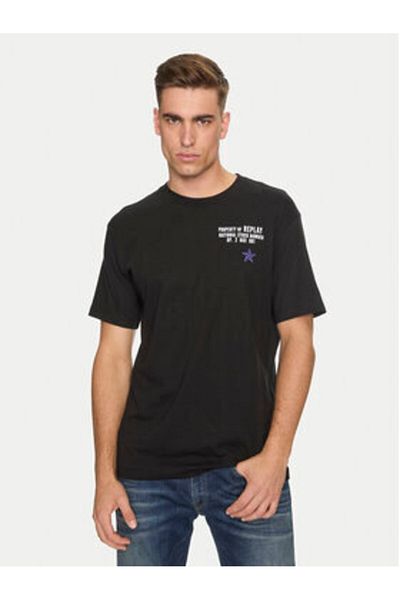 Replay Men's T-Shirt M6884 .000.2660 Black