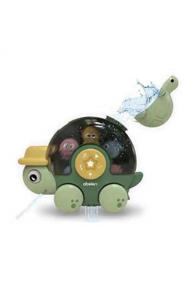 OEM Interactive bath toy with sounds and suction cups, Friendly and funny turtle